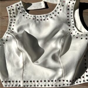 Bejeweled Vintage Top
